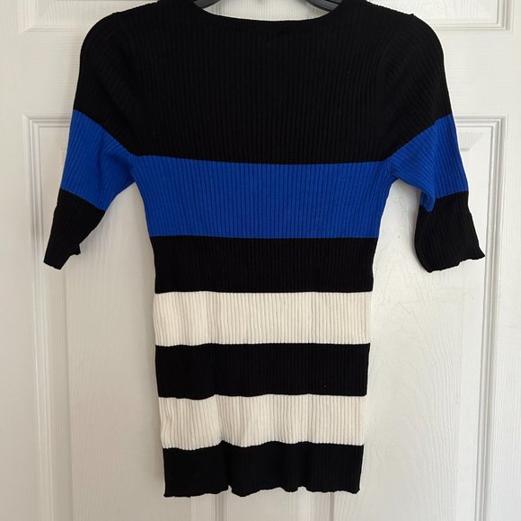 Striped Ribbed Top - Picture 2 of 2
